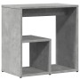 Mesa auxiliar 2 uds madera ingeniería gris hormigón 50x30x50 cm en Mesas auxiliares | Comprar online en Foru.es