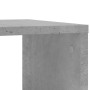 Mesa auxiliar ruedas madera ingeniería gris hormigón 50x30x55cm en Mesas auxiliares | Comprar online en Foru.es