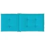 Cojines para sillas con respaldo alto 4 uds tela turquesa de vidaXL, Cojines para sillas y sofás - Ref: Foro24-361272, Precio...