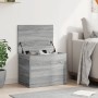 Caja de almacenaje madera de ingeniería gris Sonoma 60x42x46 cm en Baúles de almacenamiento | Comprar online en Foru.es