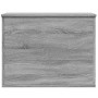 Caja de almacenaje madera de ingeniería gris Sonoma 60x42x46 cm en Baúles de almacenamiento | Comprar online en Foru.es