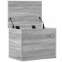 Caja de almacenaje madera de ingeniería gris Sonoma 60x42x46 cm en Baúles de almacenamiento | Comprar online en Foru.es
