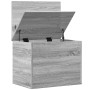 Caja de almacenaje madera de ingeniería gris Sonoma 60x42x46 cm en Baúles de almacenamiento | Comprar online en Foru.es