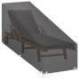 Funda para tumbona 12 ojales polietileno 200x65x35/60 cm de vidaXL, Fundas para muebles de jardín - Ref: Foro24-319344, Preci...