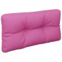 Cojín para palés tela rosa 70x40x12 cm de vidaXL, Cojines para sillas y sofás - Ref: Foro24-360599, Precio: 22,54 €, Descuent...