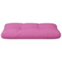 Cojín para palés tela rosa 70x40x12 cm de vidaXL, Cojines para sillas y sofás - Ref: Foro24-360599, Precio: 22,54 €, Descuent...