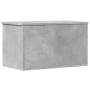 Caja de almacenaje madera ingeniería gris hormigón 60x35x35 cm en Baúles de almacenamiento | Comprar online en Foru.es