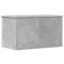 Caja de almacenaje madera ingeniería gris hormigón 60x35x35 cm en Baúles de almacenamiento | Comprar online en Foru.es