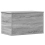 Caja de almacenaje madera de ingeniería gris Sonoma 60x35x35 cm en Baúles de almacenamiento | Comprar online en Foru.es