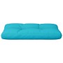 Cojín para palés tela turquesa 70x40x12 cm de vidaXL, Cojines para sillas y sofás - Ref: Foro24-360600, Precio: 27,45 €, Desc...
