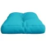 Cojín para palés tela turquesa 70x40x12 cm de vidaXL, Cojines para sillas y sofás - Ref: Foro24-360600, Precio: 25,00 €, Desc...