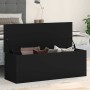 Caja de almacenaje madera de ingeniería negro 102x35x35 cm en Baúles de almacenamiento | Comprar online en Foru.es