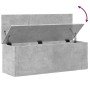 Caja de almacenaje madera ingeniería gris hormigón 102x35x35 cm en Baúles de almacenamiento | Comprar online en Foru.es