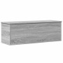 Caja de almacenaje madera ingeniería gris Sonoma 102x35x35 cm en Baúles de almacenamiento | Comprar online en Foru.es
