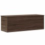 Caja de almacenaje madera ingeniería marrón roble 102x35x35 cm en Baúles de almacenamiento | Comprar online en Foru.es