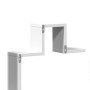 Estantería de pared madera de ingeniería blanco 104,5x10x43 cm en Estanterías | Comprar online en Foru.es