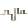 Estantería pared madera ingeniería roble Sonoma 104,5x10x43 cm en Estanterías | Comprar online en Foru.es