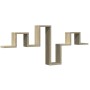 Estantería pared madera ingeniería roble Sonoma 104,5x10x43 cm en Estanterías | Comprar online en Foru.es