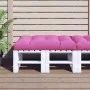 Cojín para palés tela rosa 120x80x12 cm de vidaXL, Cojines para sillas y sofás - Ref: Foro24-360533, Precio: 49,45 €, Descuen...
