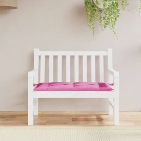 Cojín para banco de jardín tela rosa 110x50x7 cm de vidaXL, Cojines para sillas y sofás - Ref: Foro24-361828, Precio: 26,08 €...