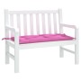 Cojín para banco de jardín tela rosa 110x50x7 cm de vidaXL, Cojines para sillas y sofás - Ref: Foro24-361828, Precio: 26,27 €...