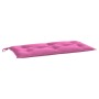 Cojín para banco de jardín tela rosa 110x50x7 cm de vidaXL, Cojines para sillas y sofás - Ref: Foro24-361828, Precio: 26,27 €...