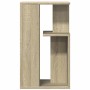 Mesa auxiliar madera de ingeniería roble Sonoma 35x35x60 cm en Mesas de centro | Comprar online en Foru.es