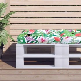 Cojín para palés tela Oxford multicolor 58x58x10 cm de vidaXL, Cojines para sillas y sofás - Ref: Foro24-360917, Precio: 25,3...