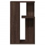 Mesa auxiliar madera de ingeniería roble marrón 35x35x60 cm en Mesas de centro | Comprar online en Foru.es