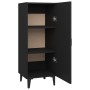 Aparador de madera contrachapada negro 34,5x34x90 cm de vidaXL, Aparadores - Ref: Foro24-812331, Precio: 57,83 €, Descuento: %