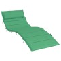 Cojín de tumbona de tela Oxford verde 180x60x3 cm de vidaXL, Cojines para sillas y sofás - Ref: Foro24-361857, Precio: 45,75 ...