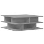 Mesa de centro madera de ingeniería gris hormigón 70x70x29 cm en Mesas de centro | Comprar online en Foru.es