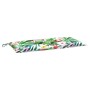 Cojín para banco de jardín tela multicolor 110x50x7 cm de vidaXL, Cojines para sillas y sofás - Ref: Foro24-361825, Precio: 4...