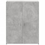 Armario archivador madera ingeniería gris hormigón 60x32x77,5cm en Armarios archivadores | Comprar online en Foru.es