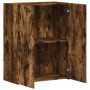 Armario archivador madera ingeniería roble ahumado 60x32x77,5cm en Armarios archivadores | Comprar online en Foru.es