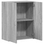 Armario archivador madera ingeniería gris Sonoma 60x32x77,5 cm en Armarios archivadores | Comprar online en Foru.es