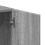 Armario archivador madera ingeniería gris Sonoma 60x32x77,5 cm en Armarios archivadores | Comprar online en Foru.es