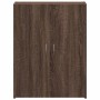 Armario archivador madera ingeniería roble marrón 60x32x77,5cm en Armarios archivadores | Comprar online en Foru.es
