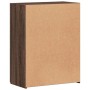 Armario archivador madera ingeniería roble marrón 60x32x77,5cm en Armarios archivadores | Comprar online en Foru.es