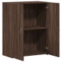 Armario archivador madera ingeniería roble marrón 60x32x77,5cm en Armarios archivadores | Comprar online en Foru.es