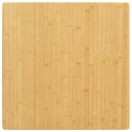 Tablero de mesa de bambú 80x80x2,5 cm de vidaXL, Tableros para mesas - Ref: Foro24-352702, Precio: 88,32 €, Descuento: %