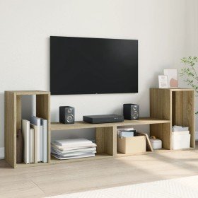 Muebles de TV 2 uds madera ingeniería roble Sonoma 75x30x50 cm en Muebles TV | Comprar online en Foru.es