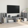 Muebles de TV 2 uds madera ingeniería gris hormigón 75x30x50 cm en Muebles TV | Comprar online en Foru.es