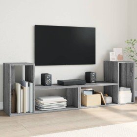 Muebles de TV 2 uds madera ingeniería gris Sonoma 75x30x50 cm en Muebles TV | Comprar online en Foru.es