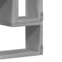 Estantería de pared madera ingeniería gris hormigón 96x12x64 cm en Estanterías | Comprar online en Foru.es