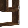 Estantería de pared madera ingeniería roble ahumado 96x12x64 cm en Estanterías | Comprar online en Foru.es