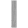 Estantería de pared madera ingeniería gris Sonoma 96x12x64 cm en Estanterías | Comprar online en Foru.es