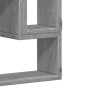 Estantería de pared madera ingeniería gris Sonoma 96x12x64 cm en Estanterías | Comprar online en Foru.es