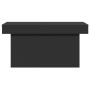 Mesa de centro madera de ingeniería negro 80x55x40 cm en Mesas de centro | Comprar online en Foru.es