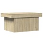 Mesa de centro madera de ingeniería roble Sonoma 80x55x40 cm en Mesas de centro | Comprar online en Foru.es
